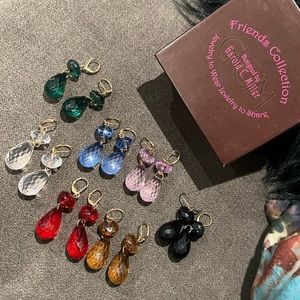 7 pc Garold C. Miller Earrings Friends Collection QVC Jewelry to Wear or Share